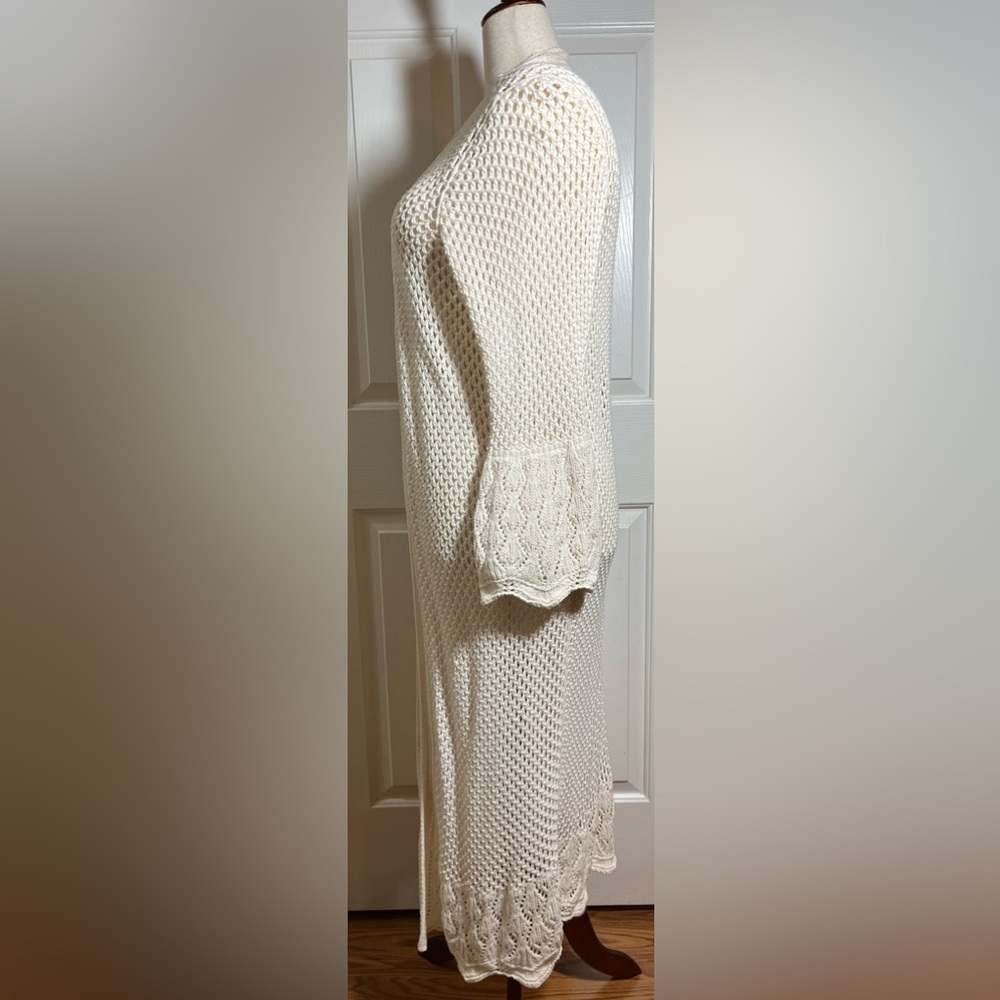 Lane Bryant Women’s Ivory Knit Cardigan - Picture 4 of 10